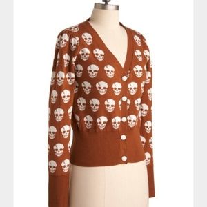 Dia de los Muertos Cardigan (Modcloth Skulls)